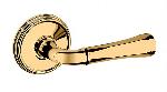 Baldwin5113Estate Lever with 5078 Rose Pre-Configured Set Available in Passage, Privacy, Full Du